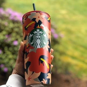 Starbucks summer 2020 hibiscus limited tumbler cup